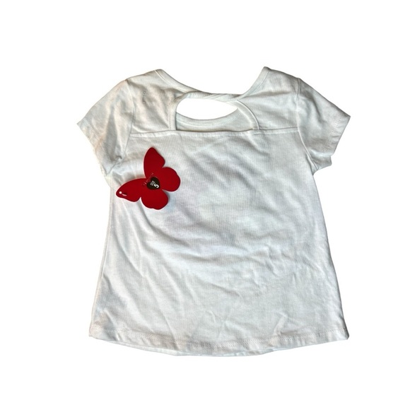 NWT btween Two Piece Shorts Outfit in a Patriotic Unicorn and Flag Design Size 5 - Picture 10 of 13